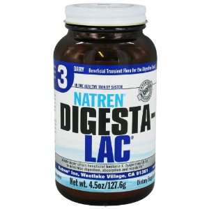  Natren Digesta lac dairy, 4.5 Ounce Health & Personal 
