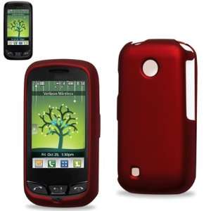    LGVN270RD Rubberized Protector Cover 10 LG Cosmo Touch VN270   Red