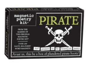 Magnetic Poetry® Pirate Kit, Current Edition 3175 New  