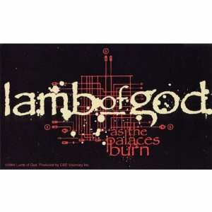  Lamb Of God   Palace Decal Automotive