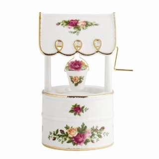 Royal Albert Old Country Roses Musical Wishing Well  