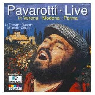 Pavarotti Live in Verona by Luciano Pavarotti and Katia Riciarelli 