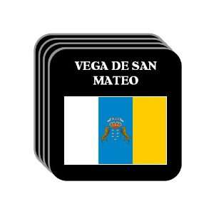 Canary Islands   VEGA DE SAN MATEO Set of 4 Mini Mousepad Coasters