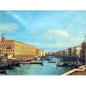   Canal in Venedig Giovanni Antonio Canaletto Hand 