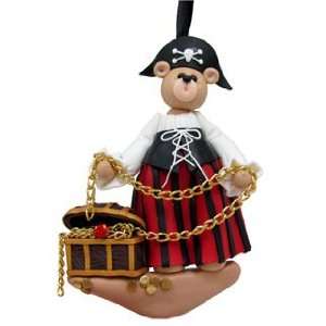  Female Pirate Christmas Ornament