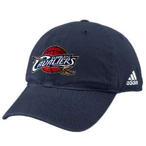  adidas Cleveland Cavaliers Navy Blue Basic Logo Slouch Hat 