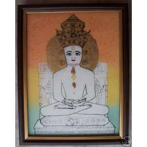  Adinath Jain Trianthkar, Painting made with Gem Stones 