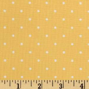  44 Wide Hip Holidays Dotted Gold Fabric By The Yard 