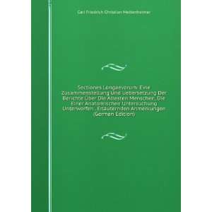   (German Edition) Carl Friedrich Christian Mettenheimer Books