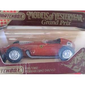   12 (Red/chrome Wheels) Matchbox Model of Yesteryear Y 16 c Issued 1986