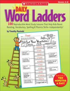   Daily Word Ladders Grades 2 3 by Timothy Rasinski 