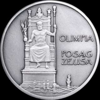POLAND 2009 ANCIENT WONDERS 7 COINS SET 3 Oz SILVER  