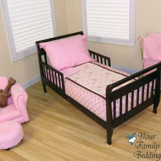 Baby Girl Toddler Pink Guitar Music Bedding Crib Set  