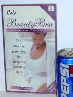 Beauty Bra (3) Paper Bras (B) for Strapless/Backless  