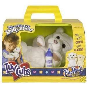    Fur Real Friends Luv Cubs Newborn Baby Polar Bear Toys & Games