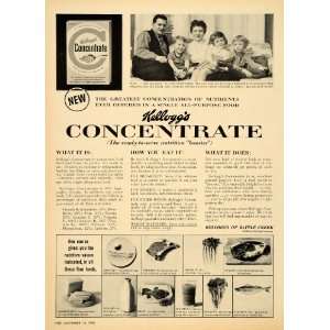   Concentrate Cereal Weight Watchers   Original Print Ad