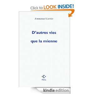   FICTION) (French Edition) Emmanuel Carrère  Kindle Store