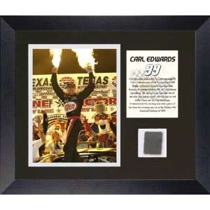 Carl Edwards   2005 Dickies 500 Champion   Framed 6x8 Photograph with 