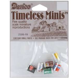   Darice Timeless Miniatures Assorted Soda Cans Arts, Crafts & Sewing