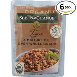   Rice, Tigris A Mixture of Seven Whole Grains, 8.5 Ounce (Pack of 6