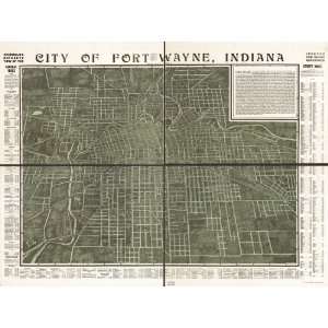  Historic Panoramic Map Griswolds birdseye view of the 