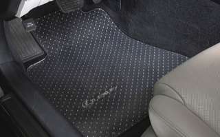 The tough vinyl nibs keeps the floor mat in place and the texured 