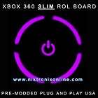 Xbox 360 Slim Purple Ring of Light Board UV RF Module P