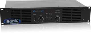Technical Pro AX2000 2000W 2 Channel Professional Audio Power 