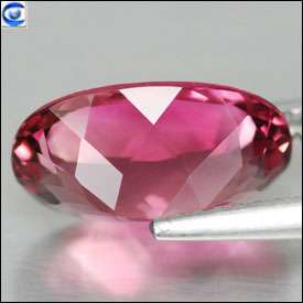 00ct  Pretty Pink  Natural Lustrous Oval Tourmaline  NR  