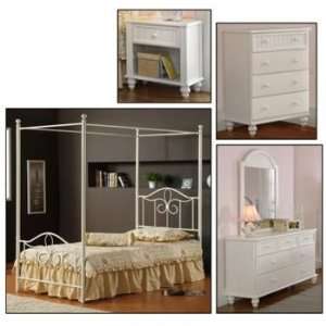  Westfield Metal Canopy Bedroom Set Available in 2 Sizes 