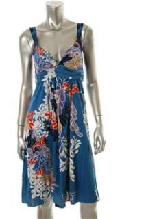 Elie Tahari NEW Blue Versatile Dress BHFO Sale L  
