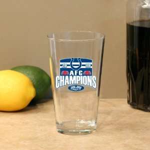  Indianapolis Colts 2009 AFC Champions 17oz. Mixing Glass 