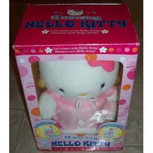  Pink and White Dancing Hello Kitty Toys & Games