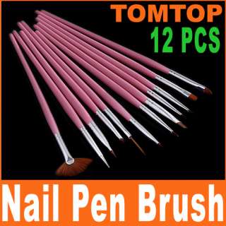 Acrylic Nail Art Brush Pen Drawing Painting Dot Tool  