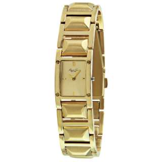 Kenneth Cole New York Womens Analog Gold Dial & Stainless Steel Watch 