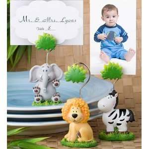  Baby Shower Favors  Jungle Critters Collection Placecard 