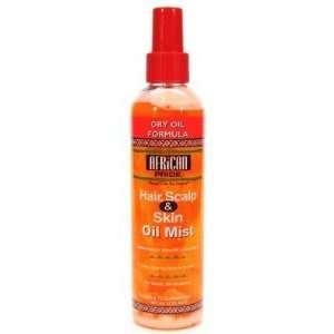  African Pride Hair Scalp&Skin Oil Mist 8oz (3 Pack) with 