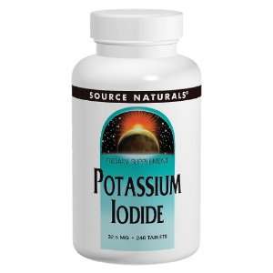 Source Naturals   Potassium Iodide, 240 tablets Health 