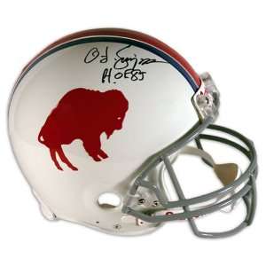  O.J. Simpson Autographed Pro Line Helmet  Details 