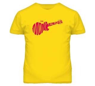 The Monkees rock 50s, 60s, Daisy Yellow no pretreatment T Shirt  