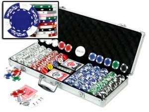 Premium Pro Set Kit of 500 Poker texas Holdem Chips  