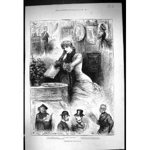  1882 Valentines Day Dr. Thwackem Quiverful Joke Lady 
