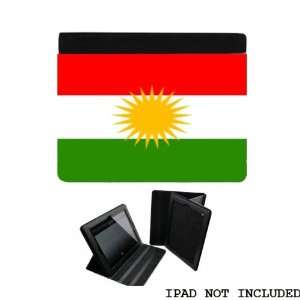 Kurdistan Kurdish Flag iPad Leather and Faux Suede Holder Case Cover
