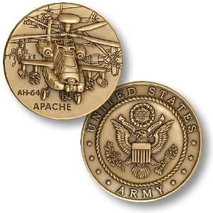  AH 64 Apache Challenge Coin 