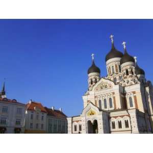 18th Century Alexandr Nevsky Cathedral, Tallinn, Estonia Photographic 