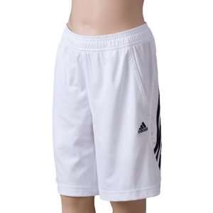  Boys Adidas Response Tennis Court Bermuda Short   White 