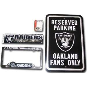  Oakland Raiders Die Hard Fan Pack