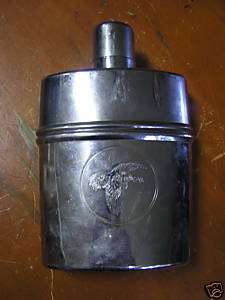 Great Collectable Silverplate Wild Turkey FLASK  