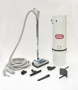 7,500 sq. foot Central Vacuum Electric Vac Package 30 foot hose NEW 