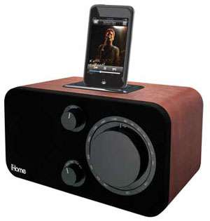  iHome iH14D AM/FM Table Radio and Speaker Dock for iPod 